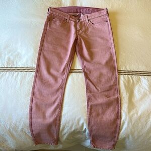 Light pink jeans